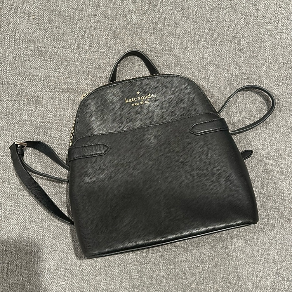 Black Kate Spade Mini Backpack